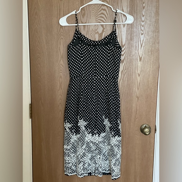 Eva Mendes NY&Co BodyCon Polka dot dress - Picture 2 of 7